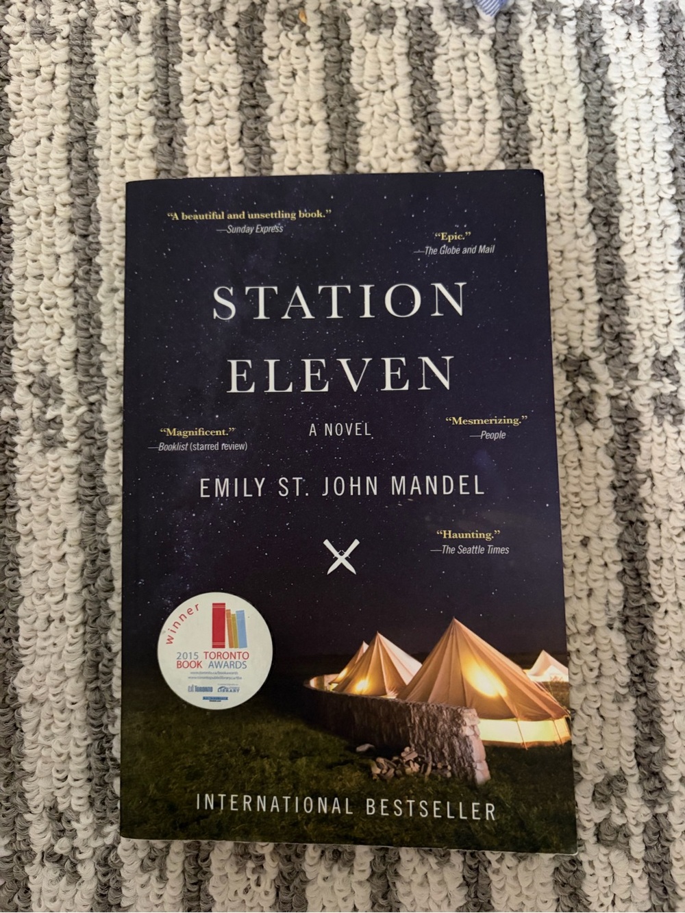Station Eleven by Emily St John Mandel Novel Book